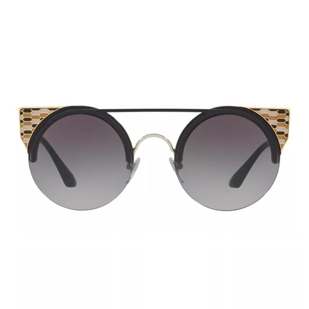 💙2xHP💙Bvlgari 54mm Cat Eye Rnd Gradient Sunglasses - Picture 2 of 16